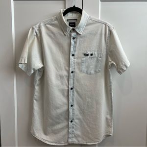 RVCA bleached button-up shirt